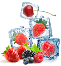 Iced fruit